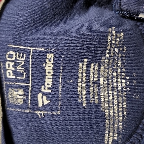 New Engalnd Patriots NFL Fanatics Zip Up Hoodie Hooded Sweatshirt Men's Large L - Picture 7 of 8